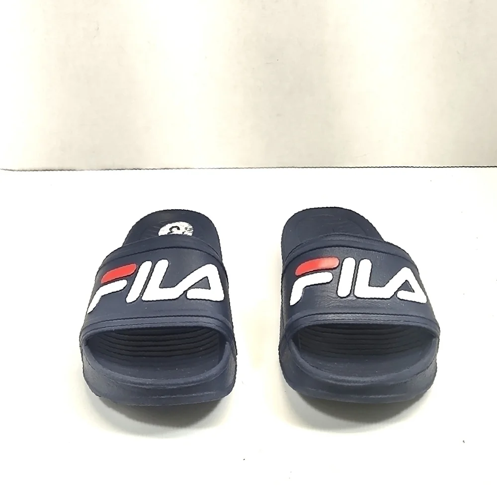 Fila kids boy's summer house slippers Size: 13